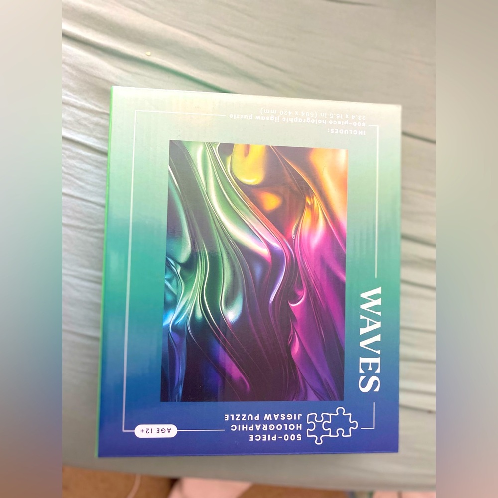 500 piece puzzle of waves